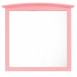 Home Square 2-Piece Set with 8-Drawer Dresser and Mirror in Pink