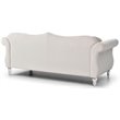 Home Square 2-Piece Furniture Set with Sofa and Loveseat in Ivory