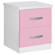 Home Square 2-Piece Set with Full Captains Bed and 2-Drawer Nightstand