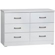 Home Square 2-Piece Set with Full Captains Bed and Bedroom Dresser