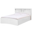 Home Square 2-Piece Set with Full Captains Bed and Dresser with Lock