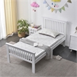 Home Square 2-Piece Set with Twin Bed & 3-Drawer Chest Bedroom Dresser