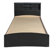 Home Square 3-Piece Set with Queen Captains Bed Armoire & 2-Drawer Nightstand