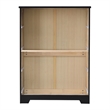 Home Square 3-Piece Set with Twin Bed 4-Drawer Chest Dresser & Nightstand