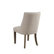 Home Square 6 Piece Dining Set with Dining Table Bench and 4 Chairs in Oak