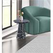 Home Square Black Faux Marble 20