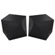 Home Square Furniture Diamond Shaped Steel End Table - Set of 2