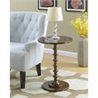 Home Square Palm Beach Spindle Table in Espresso Wood Finish - Set of 2