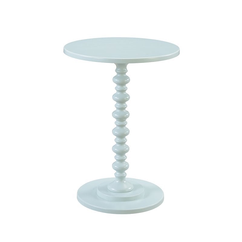 Home Square Palm Beach Spindle Table in Green Wood Finish - Set of 2