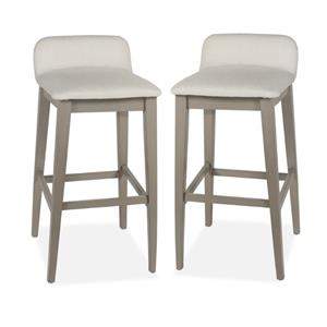 Home Square Furniture Non Swivel Counter Stool - Set of 2