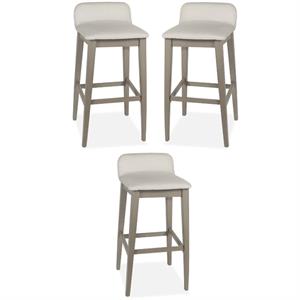 Home Square Furniture Non Swivel Counter Stool- Set of 3