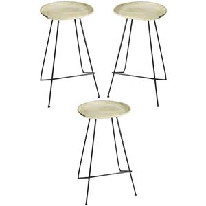 Home Square 31&quot Bar Stool in Backless - Set of 3