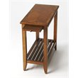 Home Square End Table in Olive Ash Burl - Set of 2