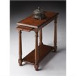 Home Square Chairside Table in Castlewood - Set of 2