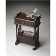 Home Square Martini Table in Rubbed Black - Set of 2