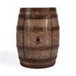 Home Square Round Barrel Table in Praline - Set of 2