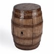 Home Square Round Barrel Table in Praline - Set of 2