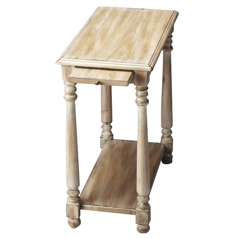 Home Square End Table in Driftwood - Set of 2