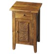 Home Square End Table in Light Brown - Set of 2
