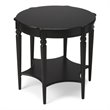 Home Square End Table in Black Licorice - Set of 2