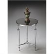 Home Square Modern Accent End Table in Black - Set of 2