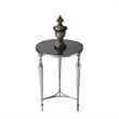 Home Square Modern Accent End Table in Black - Set of 2
