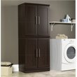 Home Square 2-Piece Set with Base Cabinet & Wardrobe Armoire in Dakota Oak