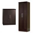 Home Square 2-Piece Set with Base Cabinet & Storage Cabinet in Dakota Oak