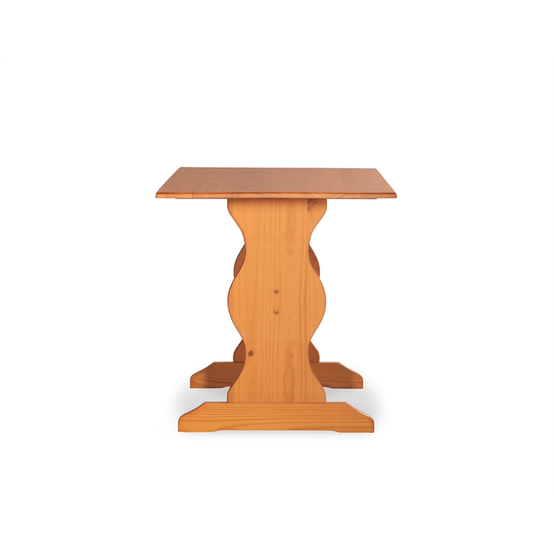 Home Square Furniture 2-Piece Set with Dining Table & Corner Unit in Natural