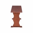 Home Square Furniture 2-Piece Set with Dining Table & Bench in Walnut