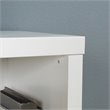 Home Square Furniture 2-Piece Set with Craft Table & 3-Shelf Bookcase