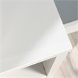 Home Square Furniture 2-Piece Set with Craft Table & 3-Shelf Bookcase