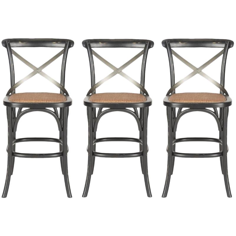 Counter Height 24 27 Oak Bar Stools   2507554 L 