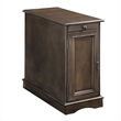 Home Square Daren I Transitional Wood Storage End Table in Gray - Set of 2