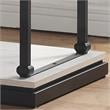 Home Square Drewden Transitional Wood End Table in Antique White - Set of 2