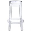 Home Square 3 Piece Transparent Polycarbonate 26.5