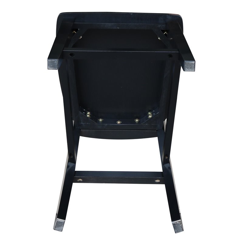 Home Square 2 Piece Solid Wood 24