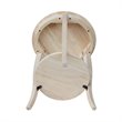 Home Square 2 Piece Solid Wood 24