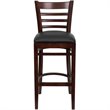 Home Square Quilted Adjustable Bar Stool with Arms in White - Set of 3