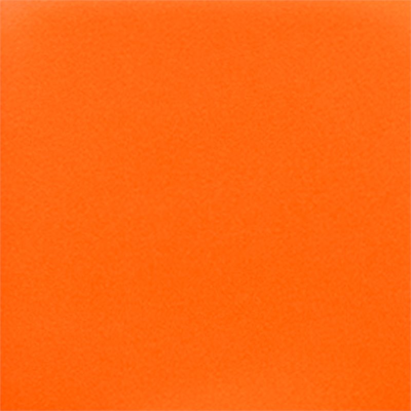 Home Square Quilted Vinyl Upholstery Bar Stool in Orange - Set of 3