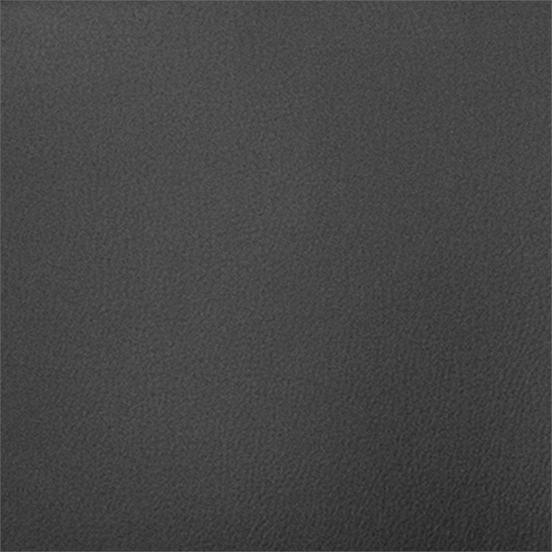 Home Square Faux Leather Adjustable Bar Stool in Black Finish - Set of 3