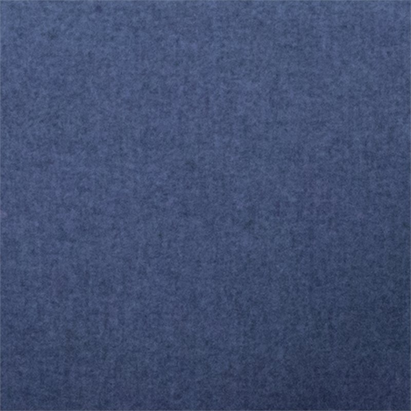 Home Square Fabric Adjustable Swivel Bar Stool in Blue Finish - Set of 3