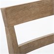 Home Square 3-Piece Set with Dining Table/2 Dining Chairs in Barnwood Wire-Brush