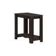 Home Square Accent Side Table in Cappuccino Finish - Set of 2