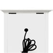 Home Square Modern Wood Storage End Table in White - Set of 2