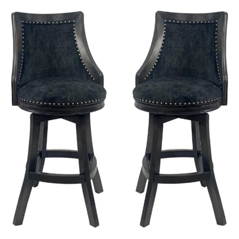 Home Square 2 Piece Solid Wood 30