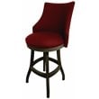 Home Square 2 Piece Solid Wood/Vinyl 30
