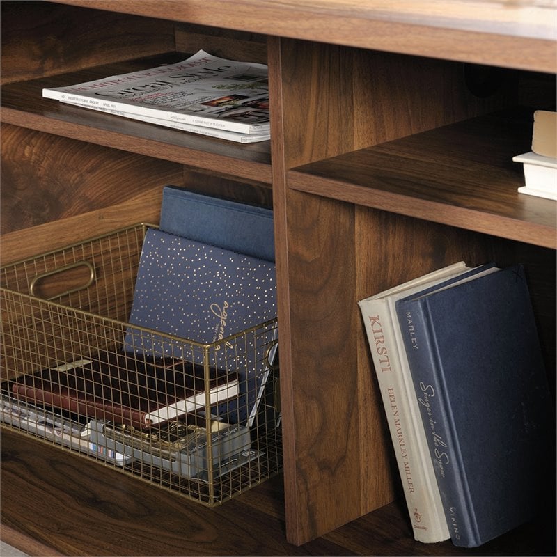 Home Square 2-Piece Set with L Shaped Computer Desk & Lateral File Cabinet