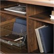 Home Square 2-Piece Set with L Shaped Computer Desk & Storage Cabinet