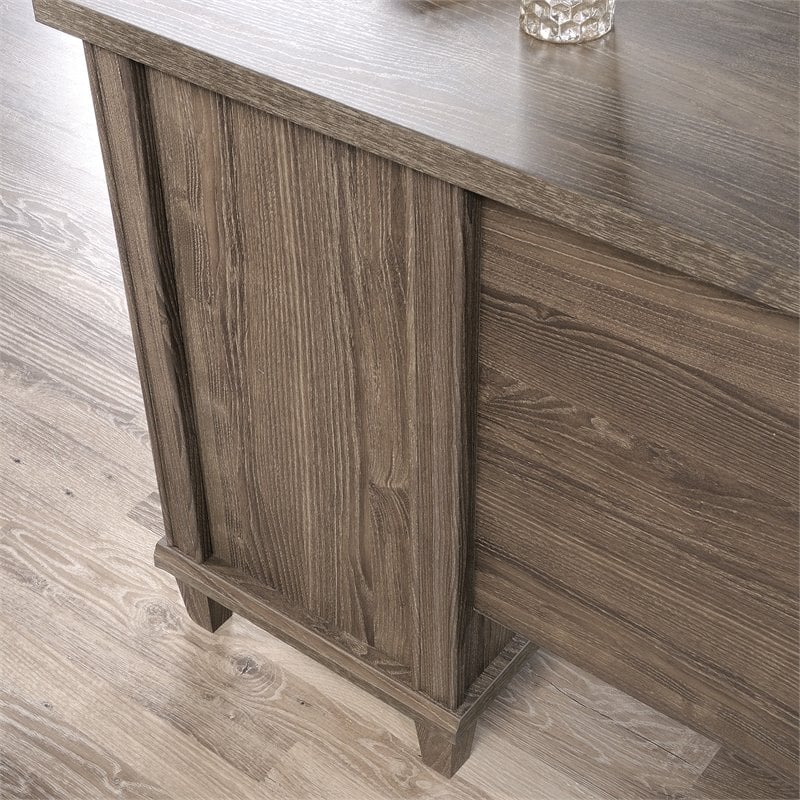 Home Square 2-Piece Set with L-Shape Computer Desk & Lateral File Cabinet
